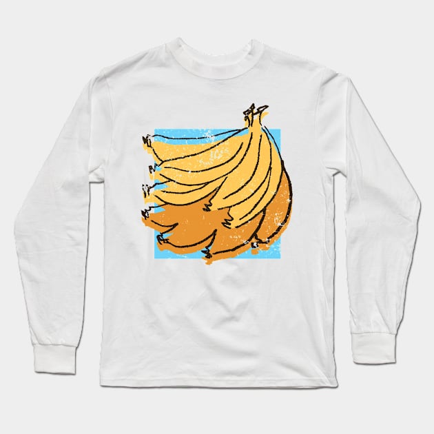 Bananasss Long Sleeve T-Shirt by gorillaprutt